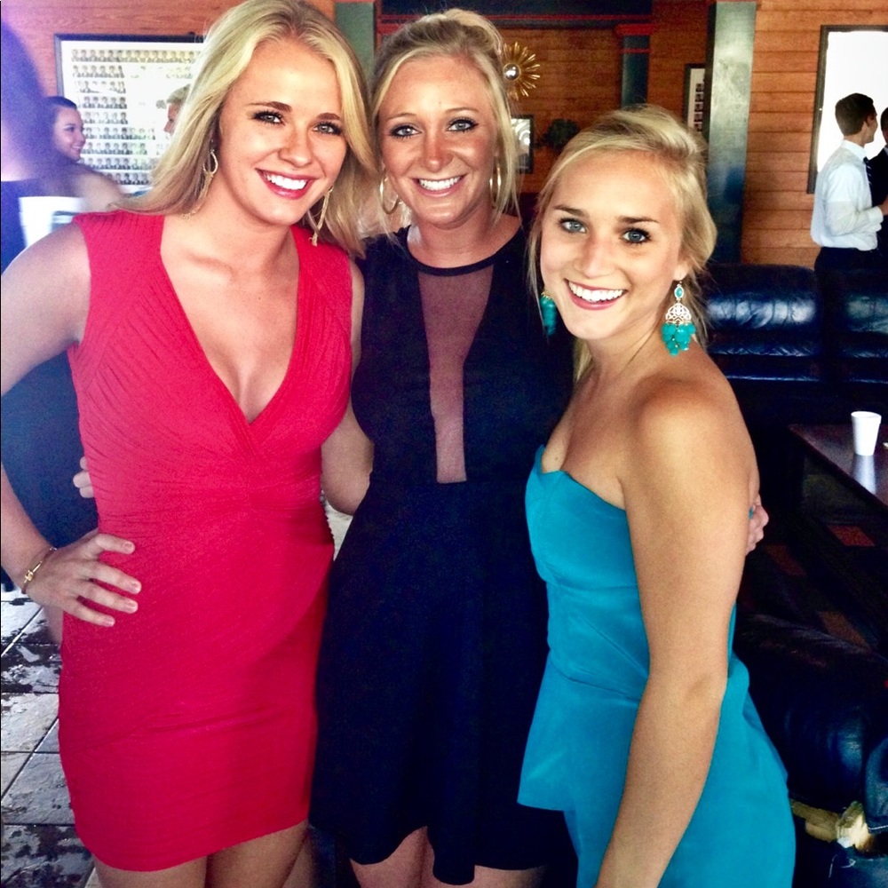 Black Mesh sleeveless cocktail dress